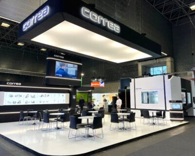 Nicolás Correa at the BIEMH 2026 with the NORMA MG